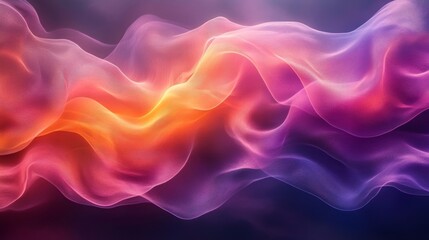 Obraz premium Abstract Colorful Flowing Fabric: A Symphony of Hues