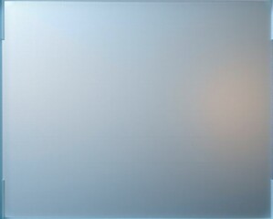 A minimalist frosted glass panel with a subtle gradient and soft lighting effects.
