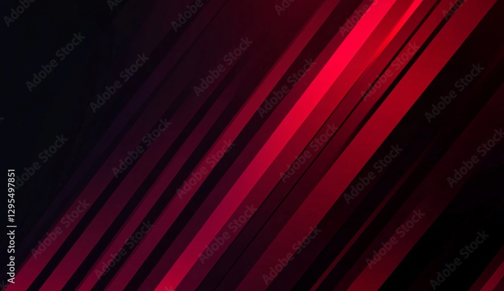 Poster diagonal red lines abstract background