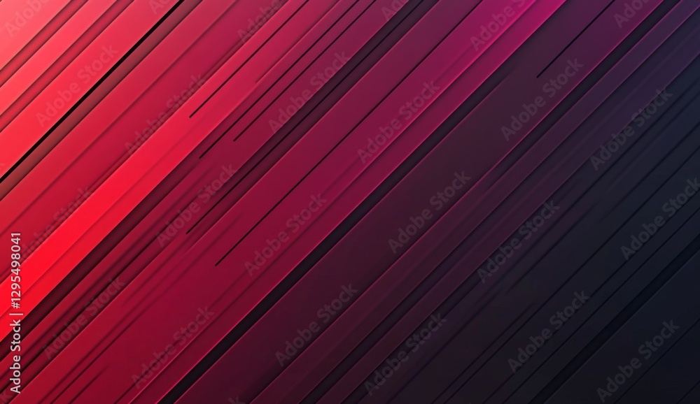 Poster diagonal vibrant red-purple abstract background with diagonal lines