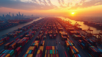 Saudi Arabia's booming export industry, economic graphs rising, international business relations strengthening through trade