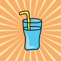 summer icon illustration