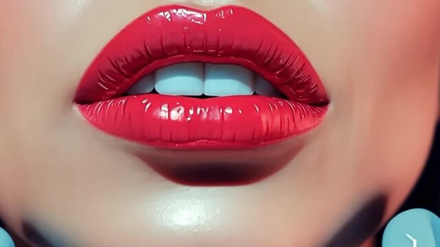 Lip enhancement procedure showcasing professional techniques and vibrant results in a clinical setting