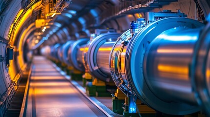The technological light of particle accelerators