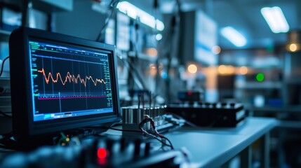 Electronic device waveform monitoring