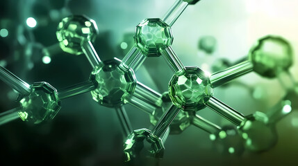 Green and Transparent Molecular Structure