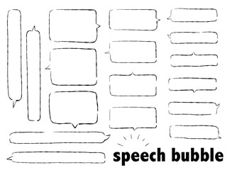 ふきだし　長方形