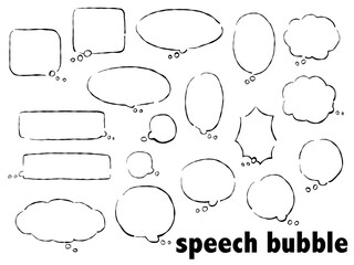 ふきだし　考え事