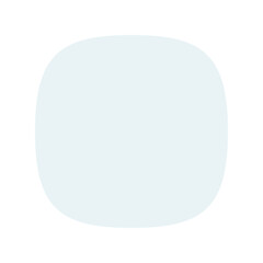 丸みがかわいい薄いグレー/水色の四角形 - ス-パー楕円のシンプルでポップなあしらいの素材