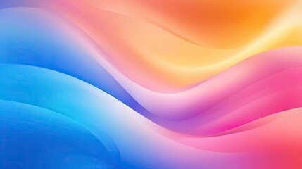 Obraz premium Abstract colorful wavy gradient background design