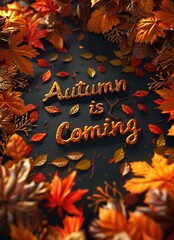 autumn leaves on the ground. autumn leaves background