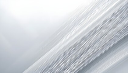 Abstract elegant white and gray background with diagonal stripes lines.
