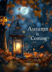 Autumn vibe background