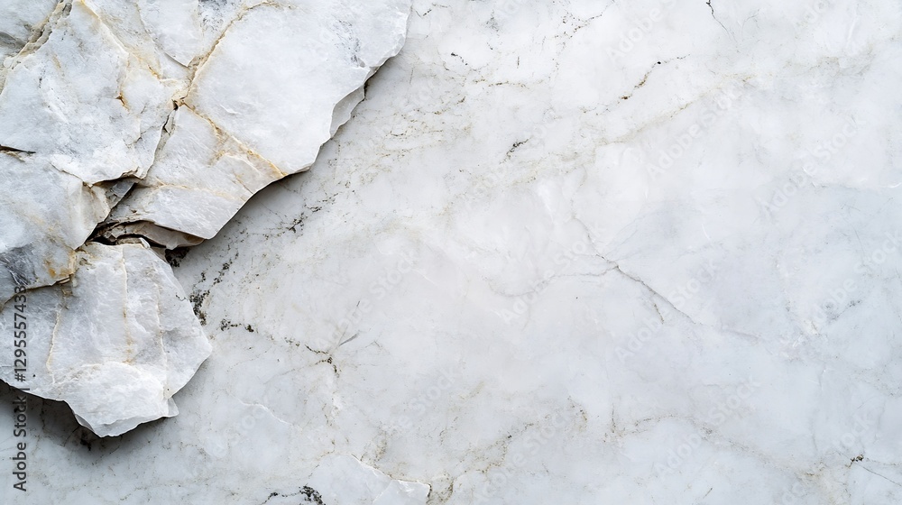 Poster highresolution closeup of natural marble stone surface featuring elegant patterns and textures : gen