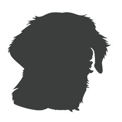 Golden Retriever dog   vector illustration 