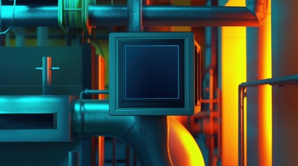 Heat detection for checking temperature in industrial drying equipment. Featuring diagnostics and process control