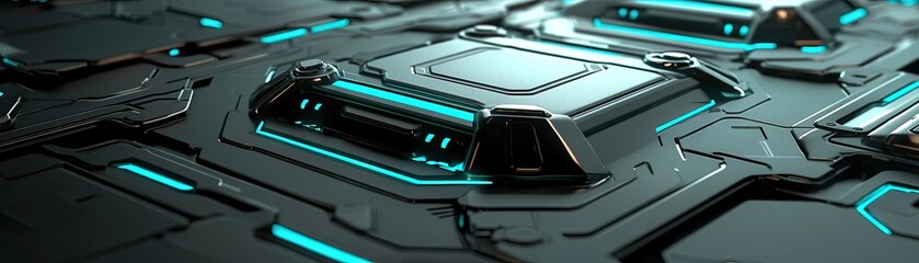 Futuristic Technology Panels