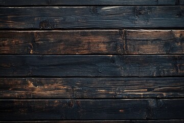 Obraz premium Dark Wood Plank Background