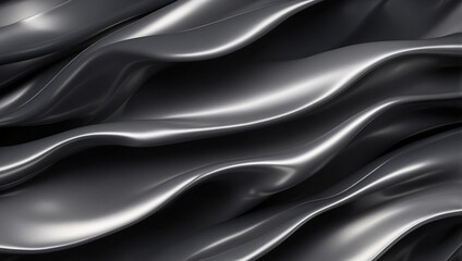 Fototapeta premium Dark Graphite Gray Transitioning into Metallic Silver Gradient, Modern and Professional