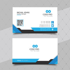 Creative Business card Premium Vector