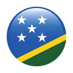 Solomon Islands flag circle icon vector illustration design