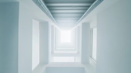 Fototapeta premium Heat detection for inspecting air duct systems in buildings. Featuring HVAC diagnostics and energy efficiency checks