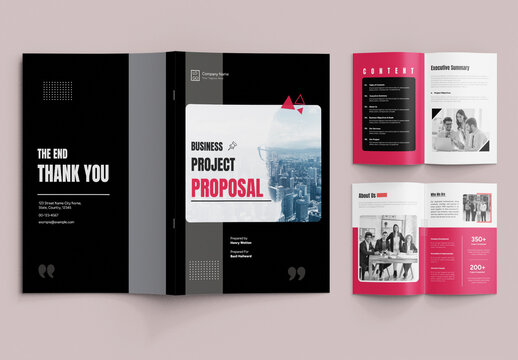 Business Project Proposal Layout