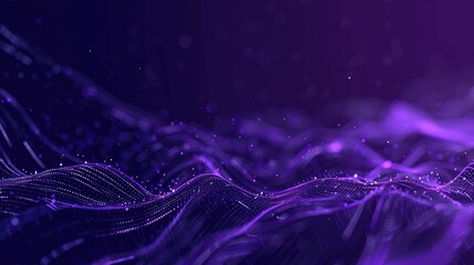 Abstract image vivid purple wave flow express energetic texture. Seamless texture of vividness curve dynamic convey sense of harmony and wonderful scene perfect for effect and graphic design. AIG53.