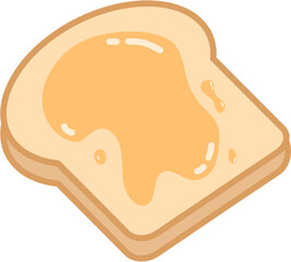 honey jam on bread