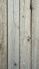 Fototapeta premium Cracked, weathered wood surface; grey, beige tones, aged, wooden texture
