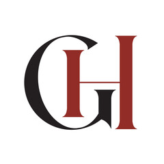 Initial GH or HG vector logo design for luxury and startup. 標誌設計, ロゴデザイン, Diseño de logotipo