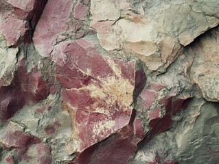 Fototapeta premium Granite surface texture with natural stone details 