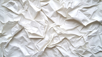 Obraz premium Vibrant Gradient Background – Crumpled White Paper Texture Deep - Version 8