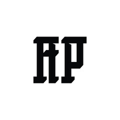 AP monogram logo design letter text name symbol monochrome logotype alphabet character simple logo