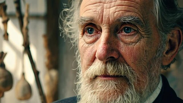 Portrait of Charles Darwin - Father of Evolution