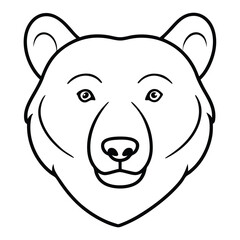 Naklejka premium Animal Head Collection Logo