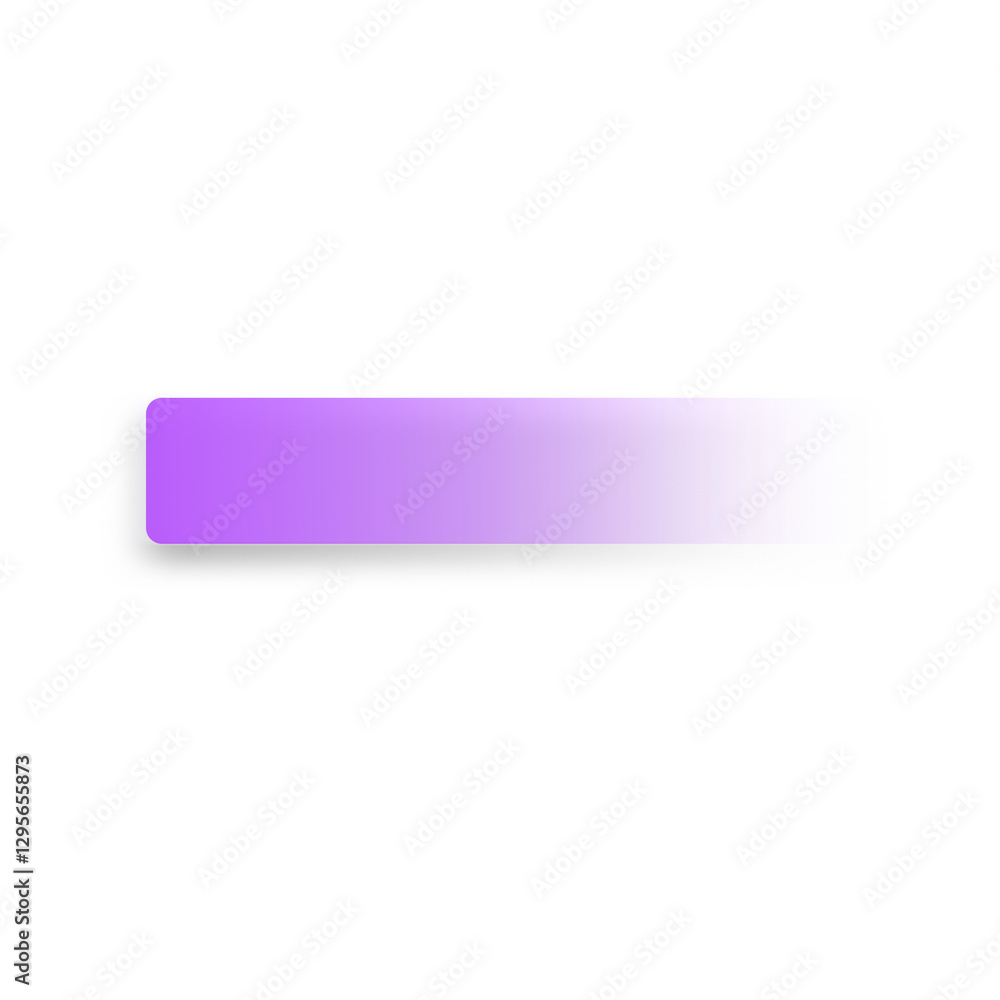 Aufkleber purple gradient rectangle button