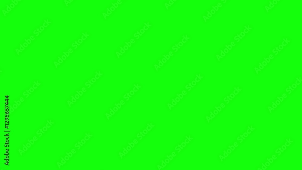 Poster animation of a circle drawn for highlight copy space for text isolated on transparent background.