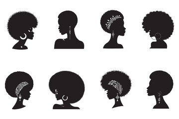 African Women Silhouettes