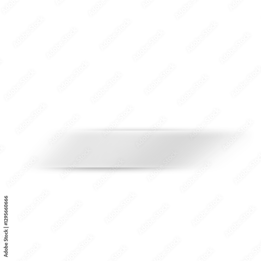 Poster transparent white gradient bar. abstract geometric shapes rectangle gradient shape on transparent mo
