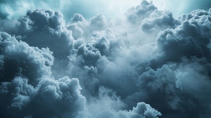Naklejka premium Realistic swirling dry ice smoke clouds for cinematic fog overlays, perfect for enhancing photography or video compositing projects.