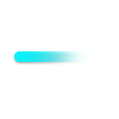  Blue gradient rectangular banner. Transparent blank rectangle label, banner, button, bar, sign, sticky note, header, footer, text box, letterhead shape on transparent background