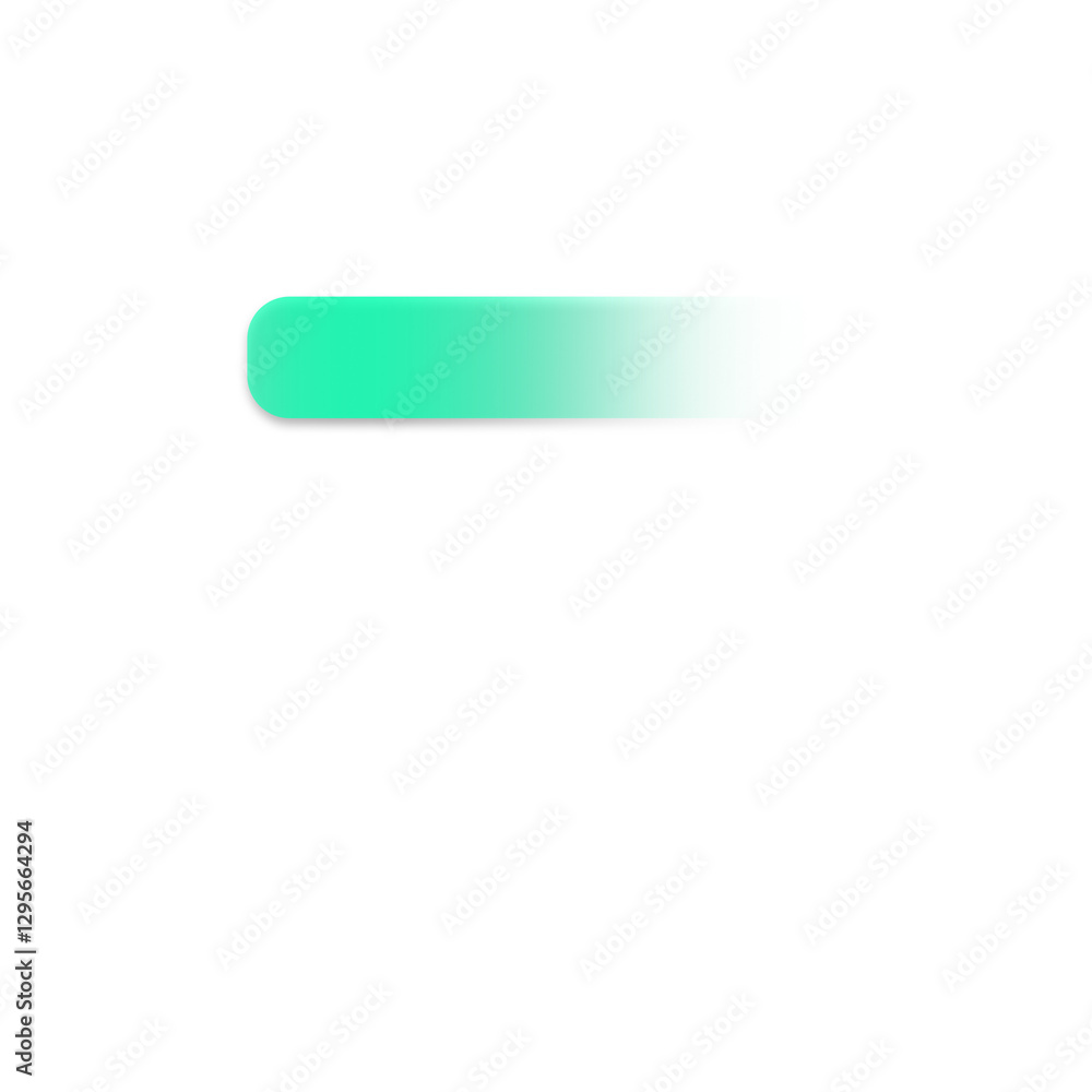 Poster gradient transparent button