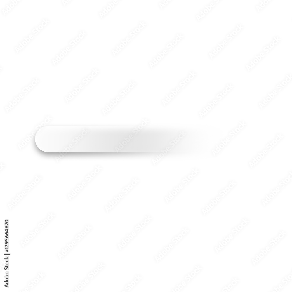 Aufkleber Transparent gradient bar. Abstract geometric shapes. Rectangle gradient shape on transparent modern style for background, banner, name card,  button, sign, sticky note, header, footer, text box