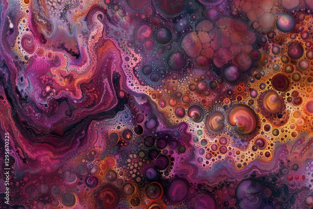 Poster layered geological pattern with abstract earth tones. 3d textured background of stone texture or swi