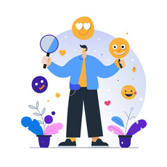 man with search glass