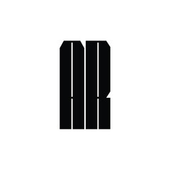 AR monogram logo design letter text name symbol monochrome logotype alphabet character simple logo
