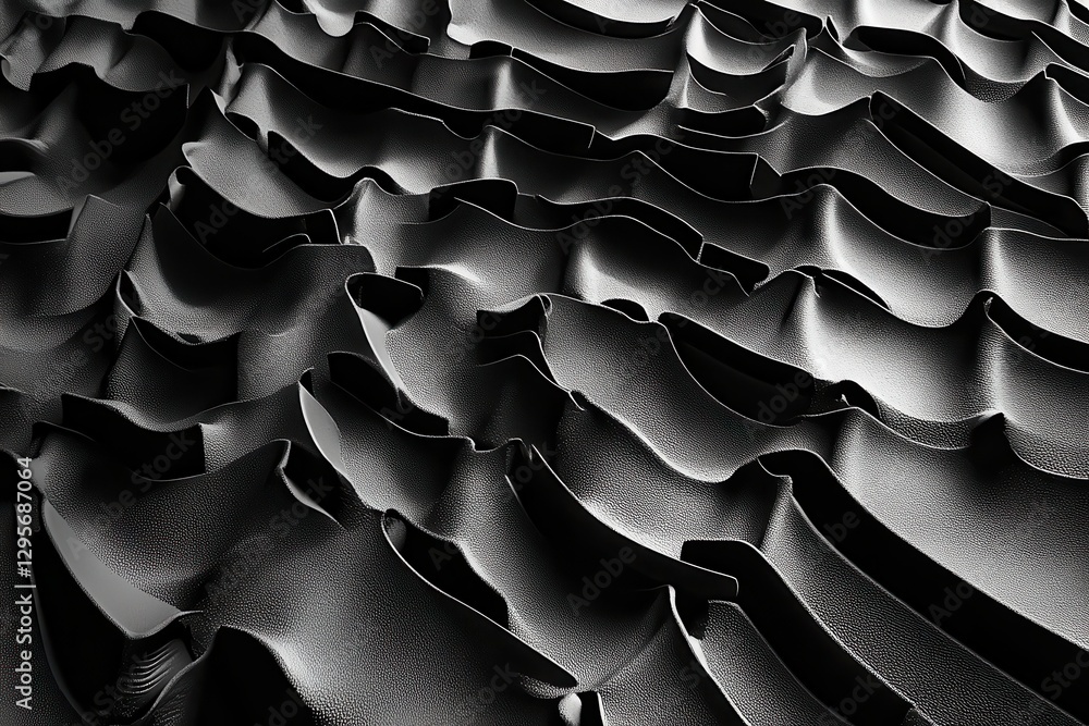 Poster dark, wavy texture; abstract background; design element