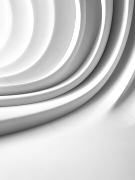abstract white background with curved lines - 3docean item for sale