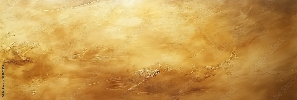 Poster golden swirls: an abstract background of swirling, golden hues and textures, creating a sense of dep